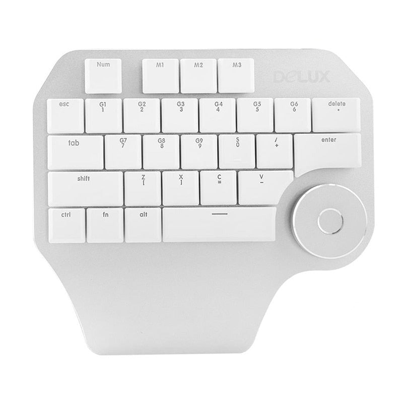 Delux T11 ergonomiczna klawiatura do projektowania