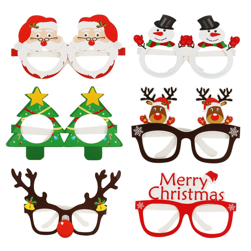 Party okulary z świątecznym tematem