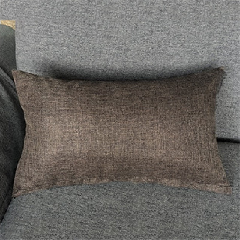 Dekoracyjne pokrowce na poduszki -Jednokolorowe