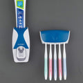 Automatyczny dozownik pasty do zębów wraz uchwytem do szczoteczek