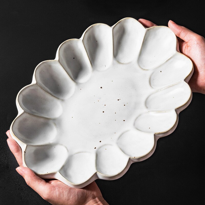 Retro ceramiczny zastaw stołowy