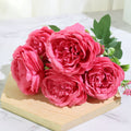 Sztuczne kwiaty do aranżacji -Róże i piwonie