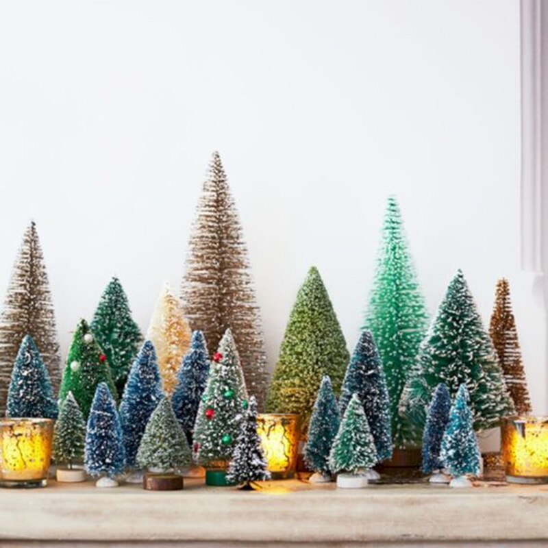 Mini dekoracyjne drzewka -Choinki