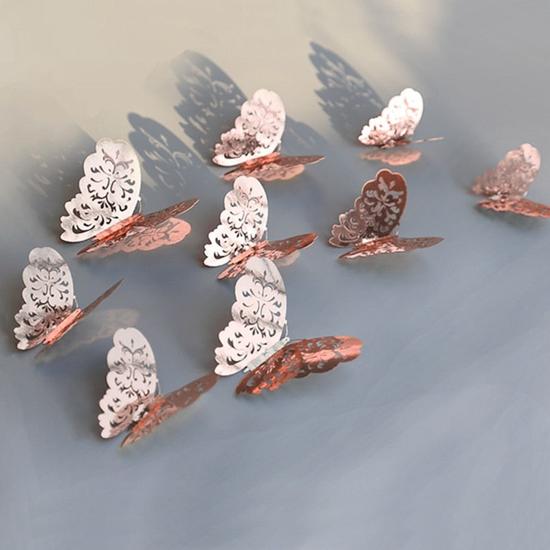 3D naklejki ścienne -Motylki