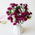 Sztuczne kwiaty do aranżacji -Mini róże
