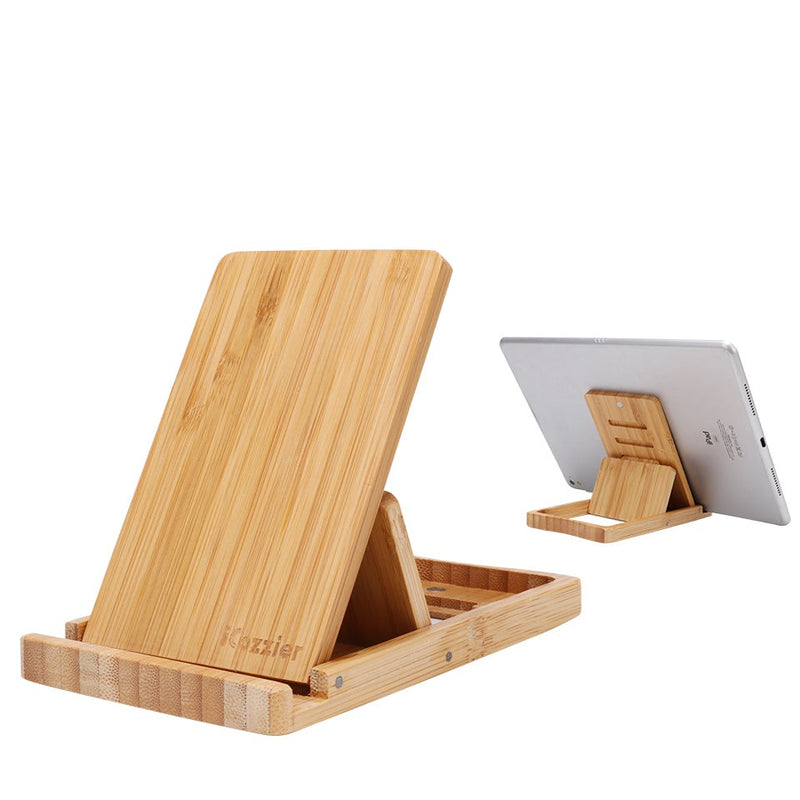 Bambusowy stojak do laptopa