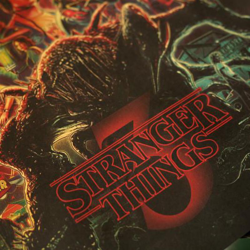 Dekoracyjny plakat Stranger Things