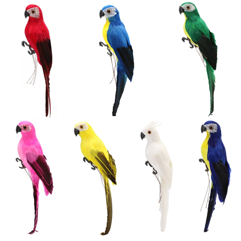Dekoracyjne figurki papug