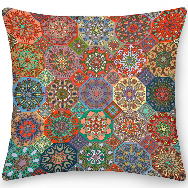 Dekoracyjne pokrowce na poduszki – Mandala
