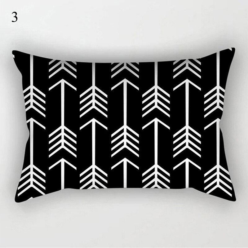 Dekoracyjne pokrowce na poduszki - Black&White