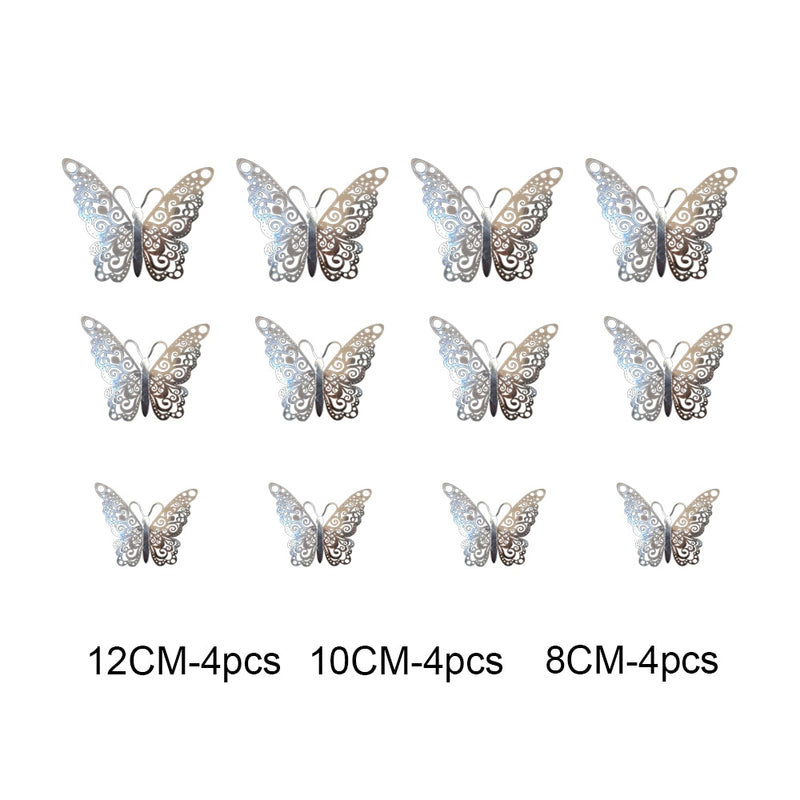 3D naklejka ścienna - Motyle