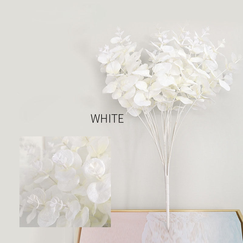 Sztuczna roślina - Biały eukalipt