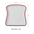 Ceramiczna płyta do serwowania w kształcie chleba