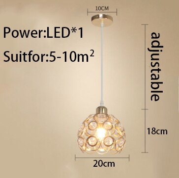 Luxusowy LED żyrandol