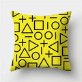 Dekoracyjne pokrowce na poduszki - Yellow