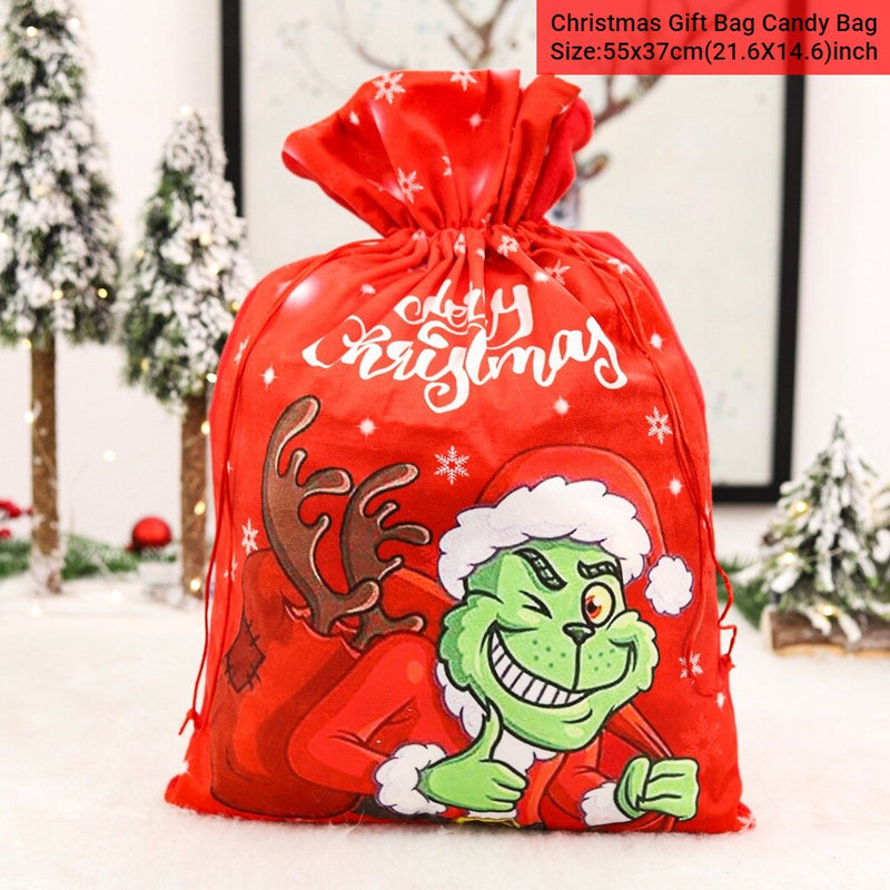 Dekoracyjny bieżnik z tematem świątecznym -Grinch