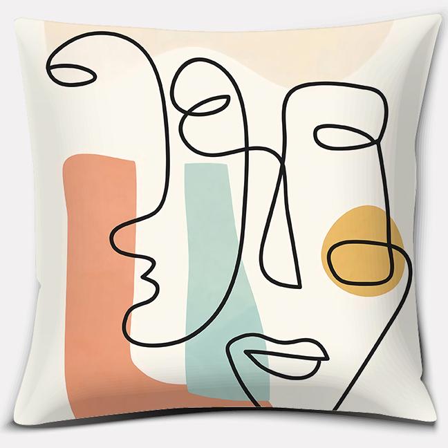 Dekoracyjne pokrowce na poduszki – Abstrakt
