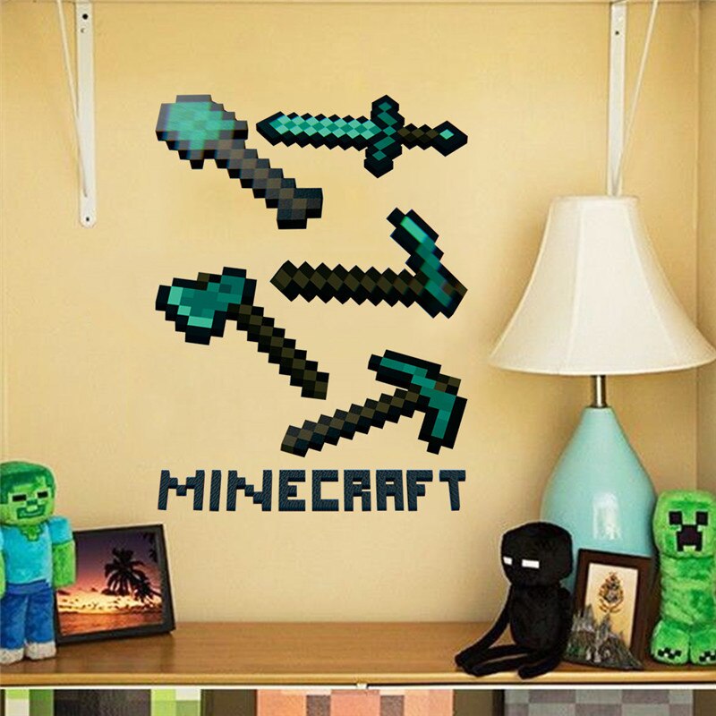 Naklejka ścienna - Minecraft