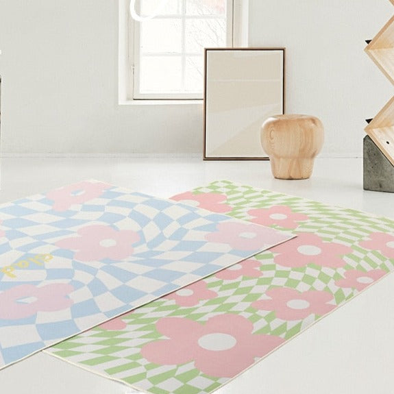 Super mięki dywan -Kwiatki