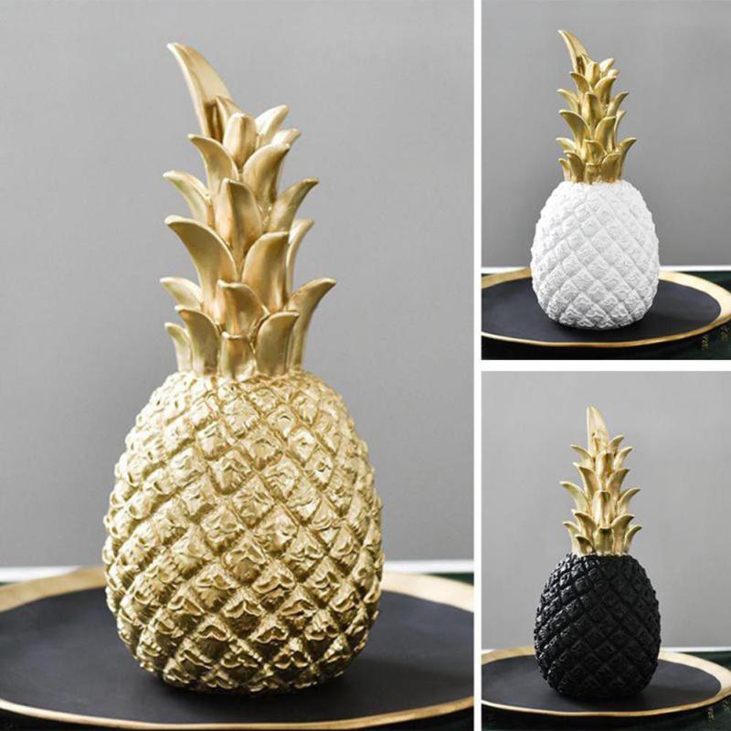 Nordic Style Resin Gold Pineapple