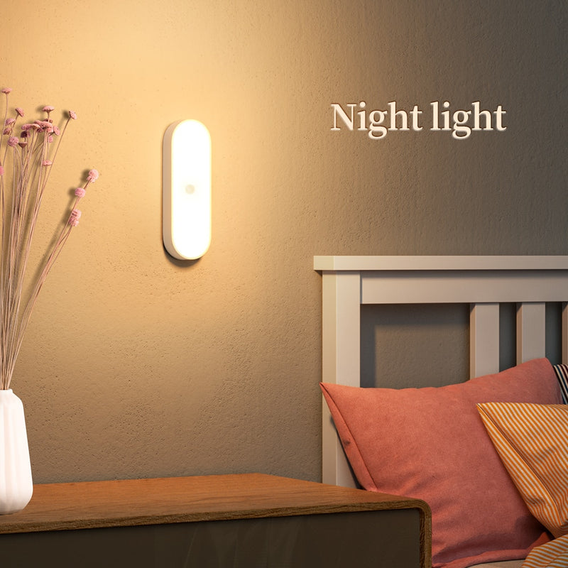 LED lampka nocna z czujnikiem ruchu